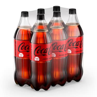 Coca Cola Zero 6 Bottle Pack 1.5 L (1x6) bottlestr