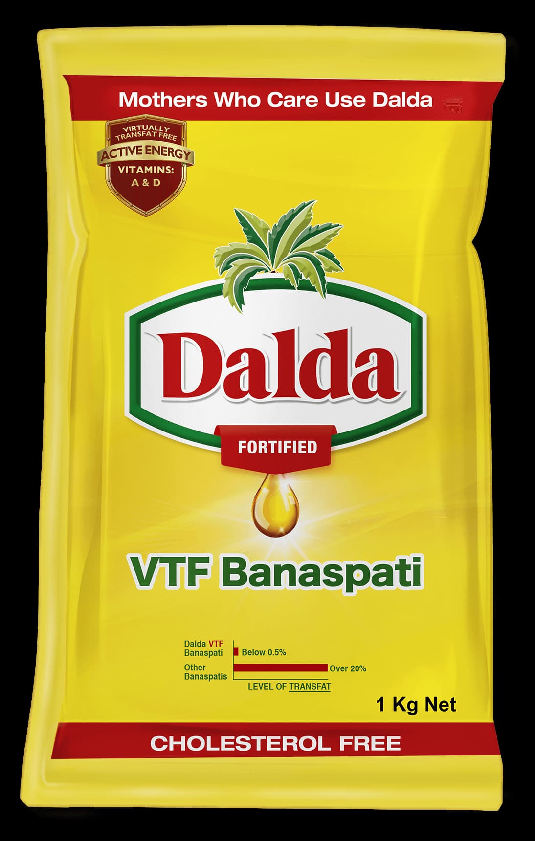 Dalda Banaspati Fortified Pouch  (1KG X 5)