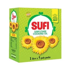Sufi Sunflower Cooking Oil 1L 1