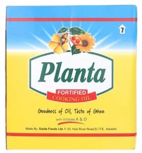 Planta Cooking Oil Fortified Pouch (1 L (1x6) bottlestr X 5) 1